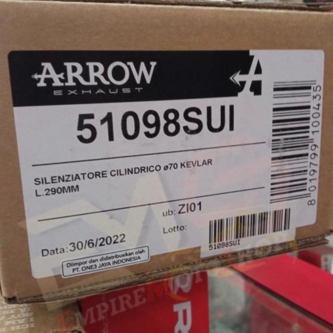 Grosir Knalpot Arrow Ninja Rr 150 Ninjarr 150Rr Fullsystem Titanium