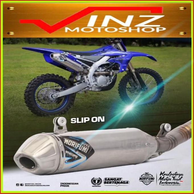 Sale Knalpot Norifumi Whoops Titanium Slip On Motor Kx 250 F/Xc Yz 250 F/Xc
