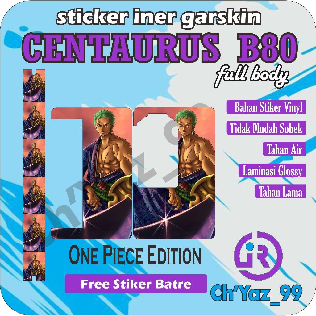 

Vynil Gloosy One Piece B80 Iner Lengkap 22 Garskin Stiker Custom Fullbody Bisa COD