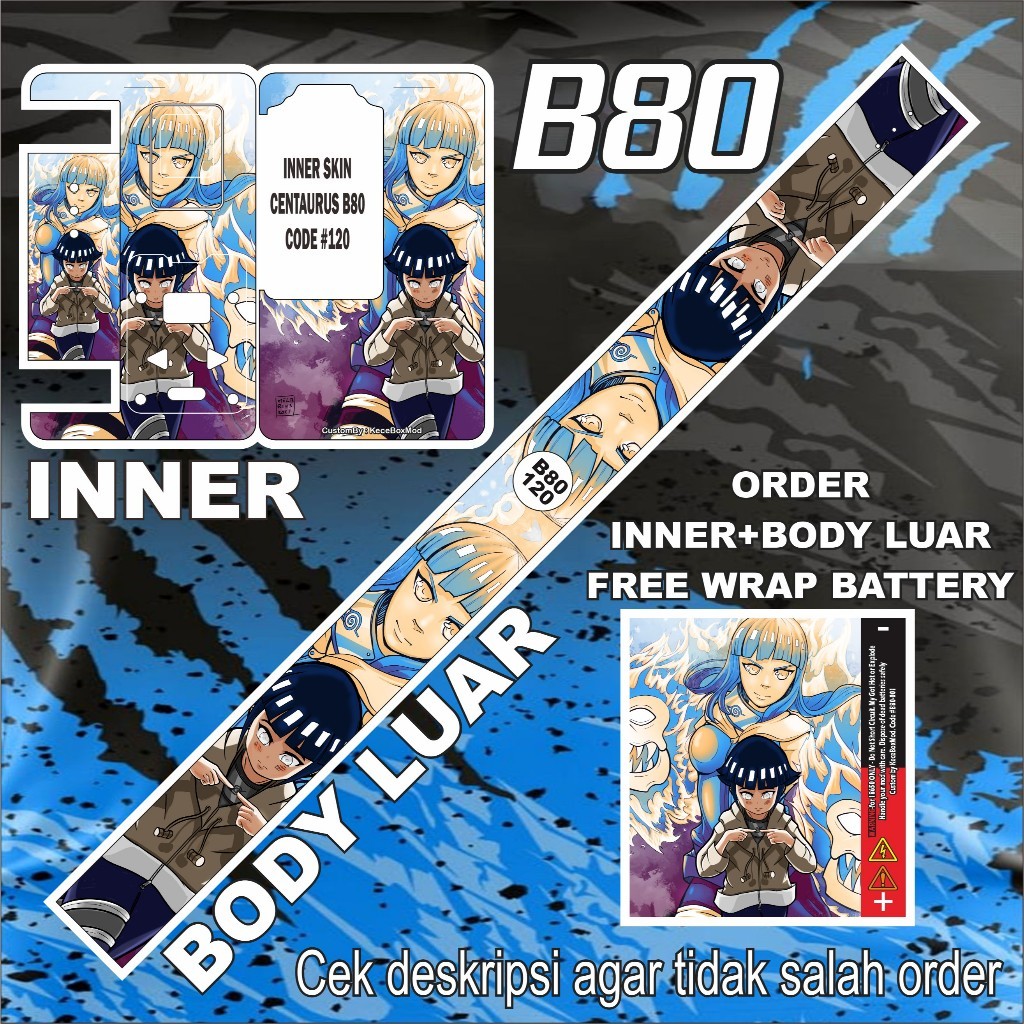 

Stiker B80 120 Garskin Stiker Custom Fullbody Bisa COD