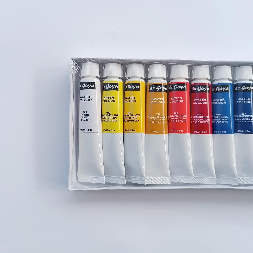 

De Goya Water Colour Set 12x12ml / Water Color / De Goya Water Color Set Terlaris