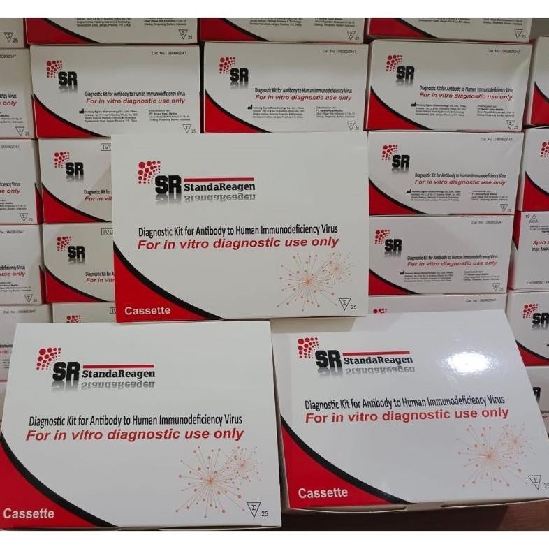 HIV Device Merk StandaReagen Alat Test Check HIV 1/2 terlaris