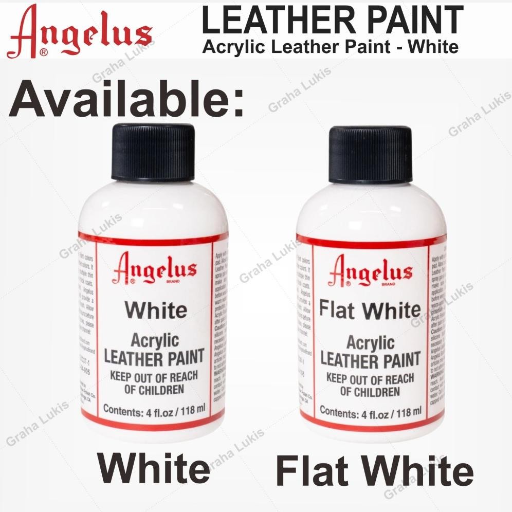 

Angelus Acrylic Leather Paints - White 4 oz / 4oz Terlaris