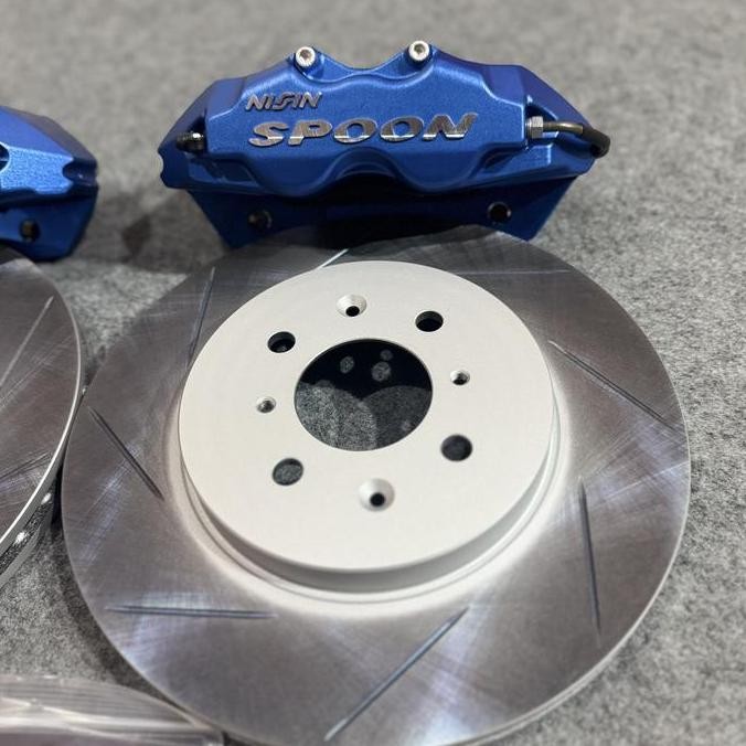 BBK Nissin Spoon 4pot PNP Honda Jazz GE8 GK5 City Hatchback Ferio Freed Brio Mobilio