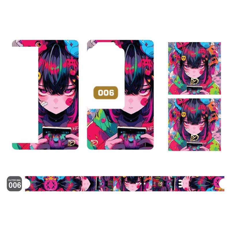 

Resikoid Fs Stiker Label B80 Cutting Logo Emblem 6 Garskin Stiker Custom Fullbody Bisa COD