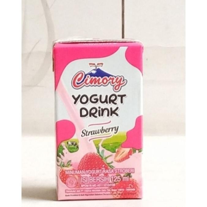 

(Expert) Cimory yoghurt uht 125ml strawberry, blueberry,mixed fruit isi 40pcs
