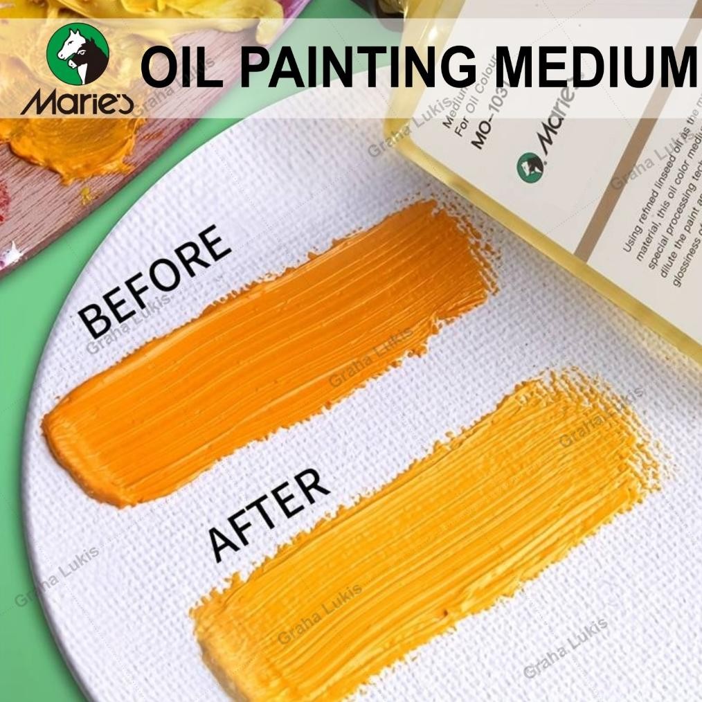 

Maries Oil Painting Medium / Pengencer Cat Minyak 100ml MO-1031 Terlaris
