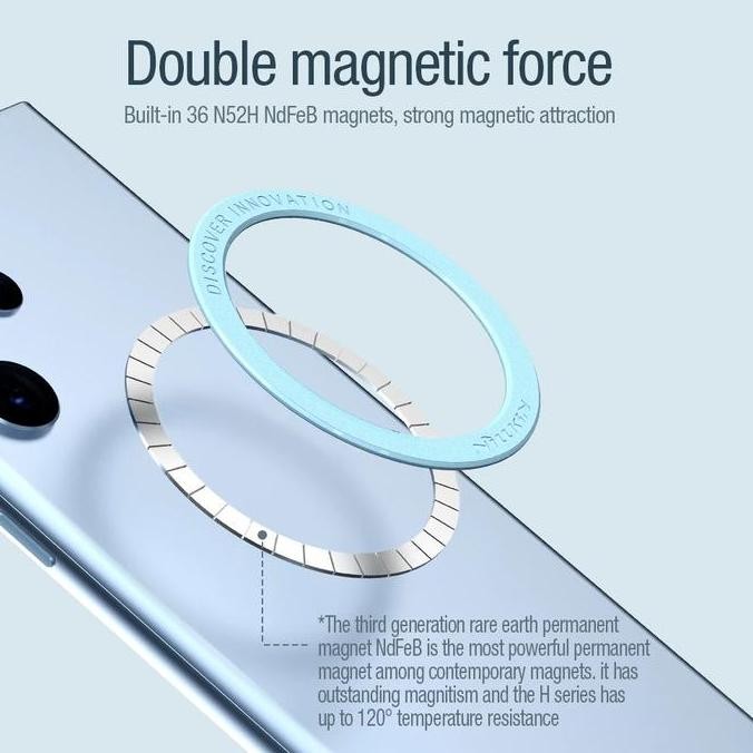 

Nillkin Magsafe Wall Sticker Snaplink Air Magnetic Samsung Xiaomi Etc