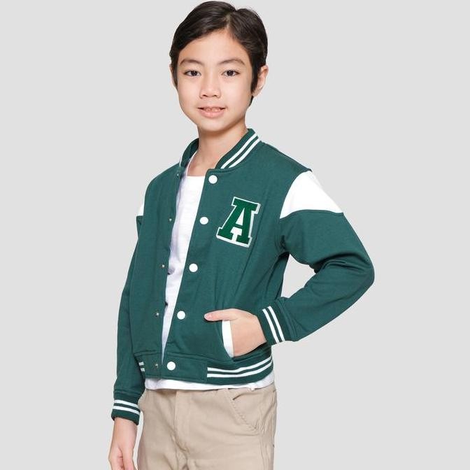 Promo Little M Stadium Jaket Bomber Anak Laki-Laki 121526199