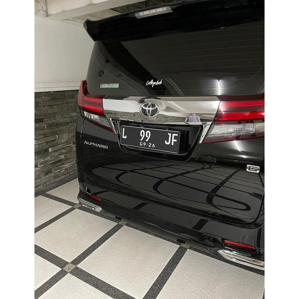 Tatakan/Dudukan Plat Nomor Mobil Dinas Pejabat Bracket Plat Besi Dudukan Plat Pejabat Dudukan Plat T