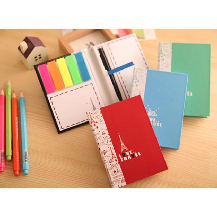 

Stick Note Memo Buku Love Travel RB07