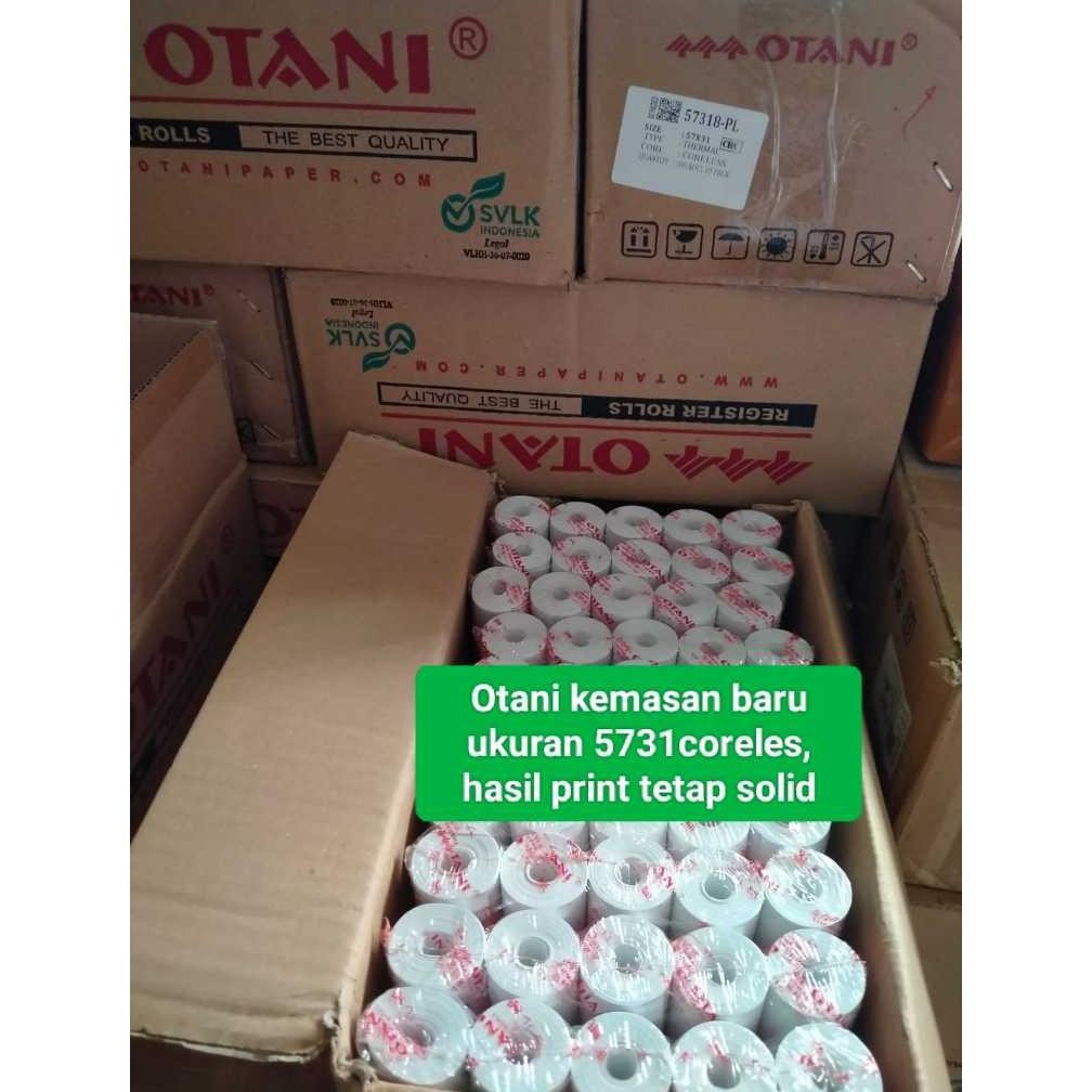 

kertas kasir Bandung / struk Kertas / Thermal OTANI 57 x 31 RB07
