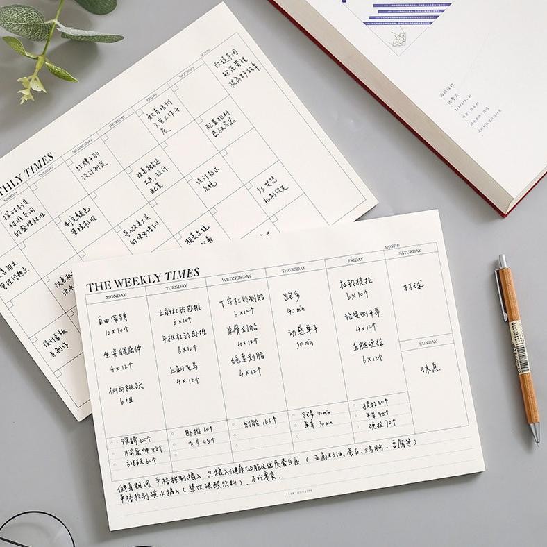 

The Times Weekly Monthly Planner Memopad [Creativ] RB07