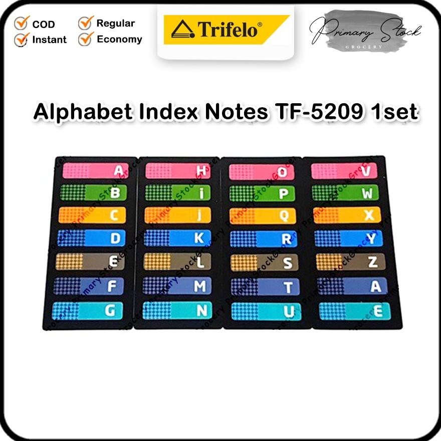 

Sticky Notes Memo Note Abjad Trifelo TF-5209 Penanda Buku Alphabet Huruf Pembatas TF 5209 RB07