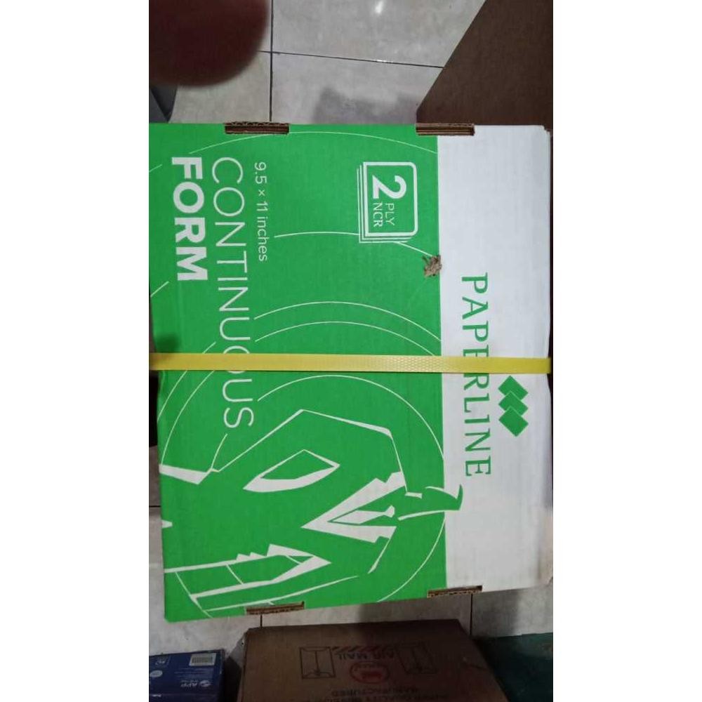 

Continuous Form 2 ply Wartel (Bagi 4 ) 9.1/2 " x 11" l 1000 set Putih dan Merah / 2 ply Bagi 4 RB07