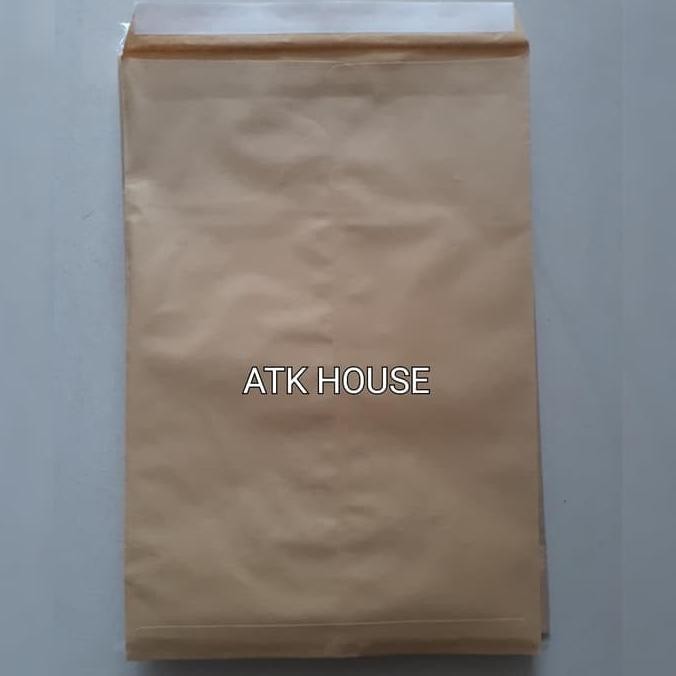 

Baru Amplop Coklat Folio Seal F4 Amplop Lem Map Coklat 1 Pack