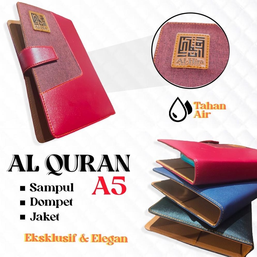 

Cover Dompet Jaket Sampul Quran Agenda A5 (15x21) RB07