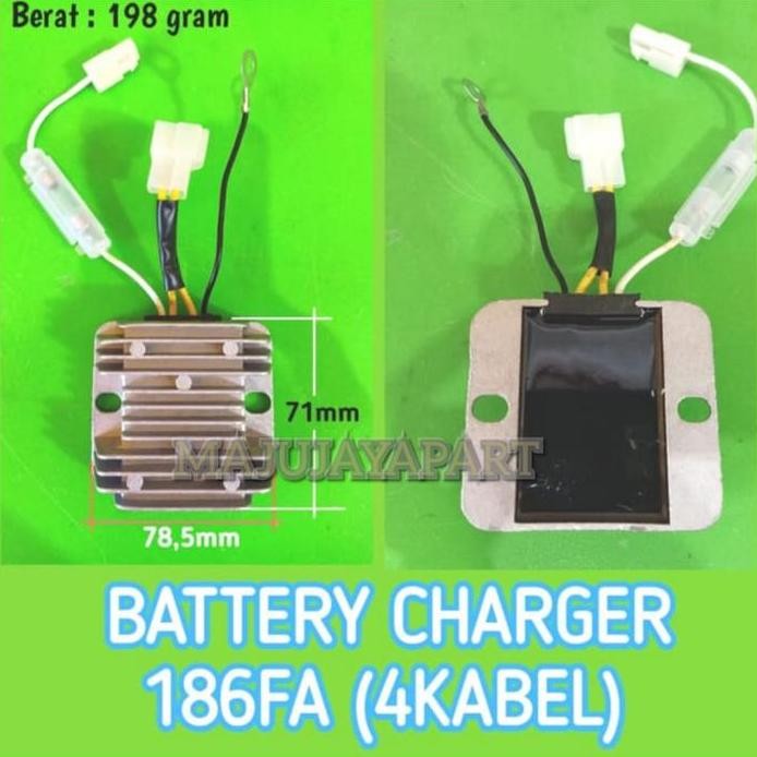 

Terlaris Kiprok/Battery Charger Genset Kipor Dan Kama 186F