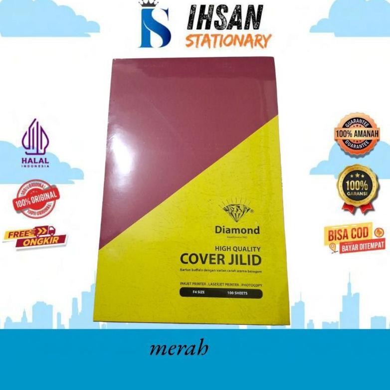 

Kertas Cover Jilid Folio Isi 100 Lembar (1 Pak) RB07