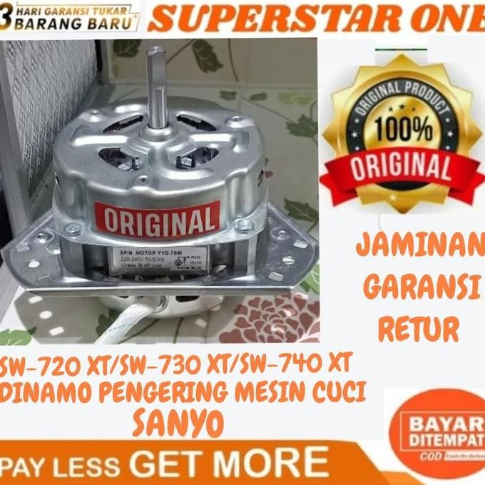 SW-720 XT/SW-730 XT/SW-740 XT dinamo pengering mesin cuci SANYO TEB