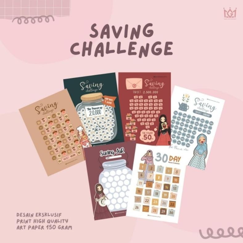 

SAVING CHALLENGE KERTAS BINDER KEUANGAN UNTUK MENABUNG BY UNYU MUSLIMAH RB07