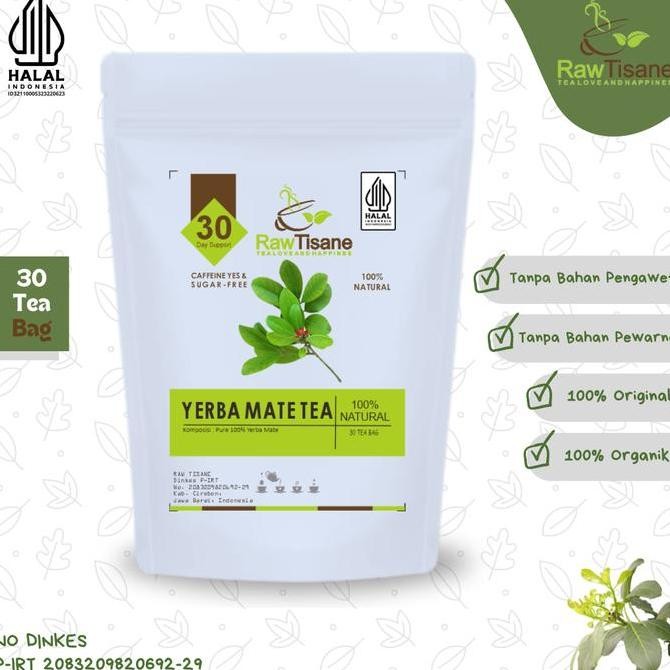 

SALE!!! Yerba Mate Tea : Teh Daun Yerba Mate Isi 30 Tea Bag
