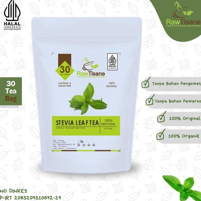 

SALE!!! Stevia Leaf Tea : Teh Daun Stevia Isi 30 Tea Bag