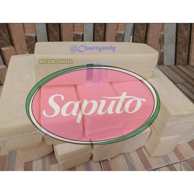 

Baru Keju Mozzarella Saputo 3.5Kg - Keju Pizza Block Import Halal