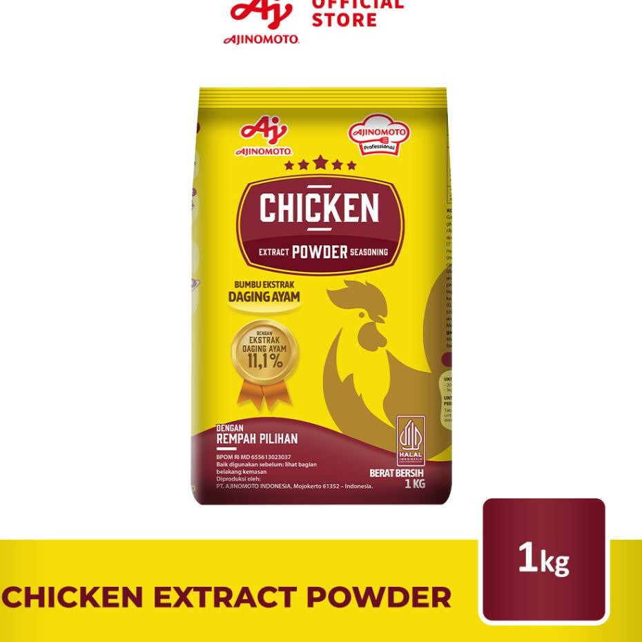 

Ajinomoto Brand Chien Extract Powder Seasoning Bumbu Kaldu Ajinomoto 1Kg