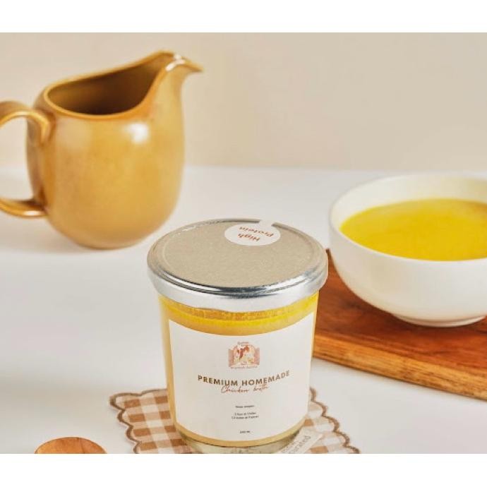 

Paket 2 Jar Kaldu Hh Protein Chien Broth Kaldu Ayam Homemade