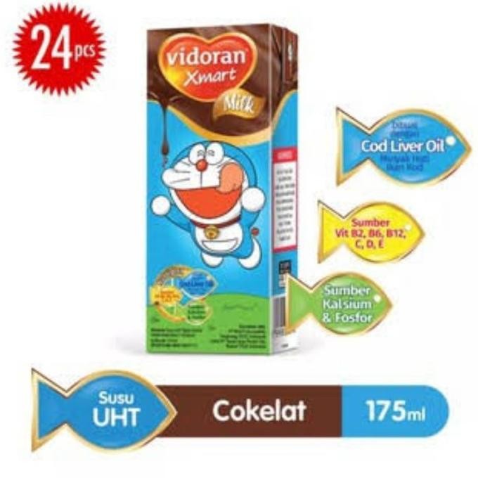 

(Expert) Vidoran Xmart Susu UHT 175 ml - 1 dus
