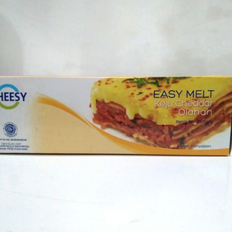

Baru Keju Cheesy Easy Melt 500g - Cheddar Leleh Praktis & Gurih
