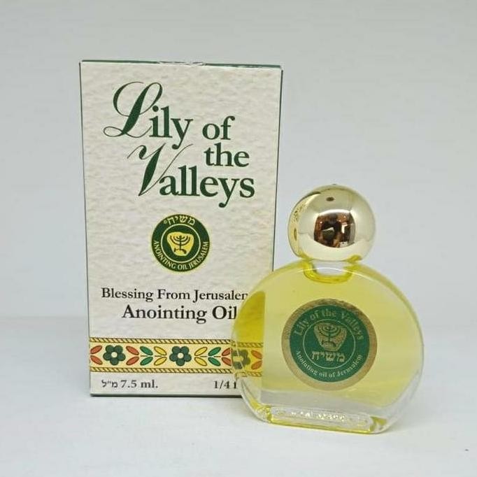 Minyak Urapan LILY OF THE VALLEYS Anointing Oil by Ein Gedi, Israel