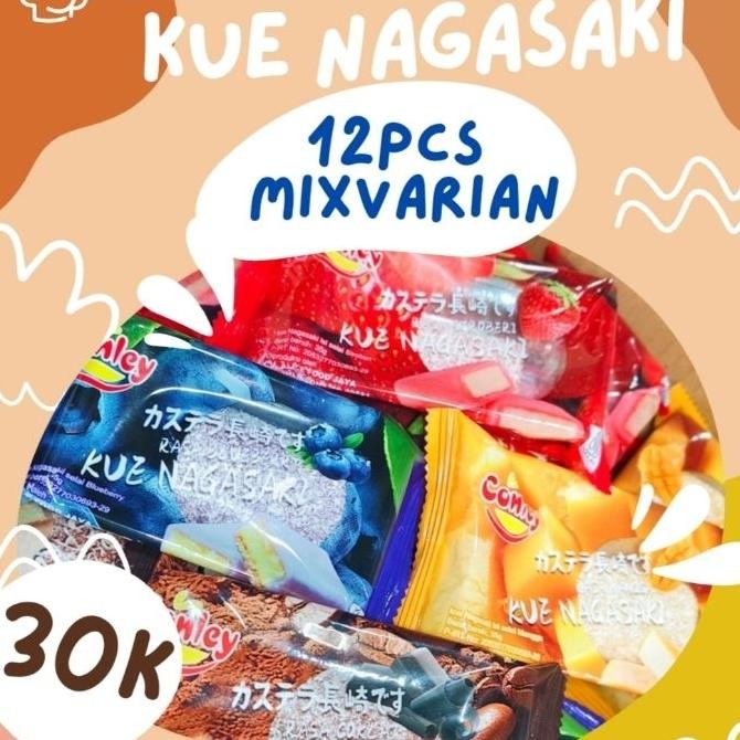 

Kue Nagasaki Conley Soft Cake Japan Mixvarian