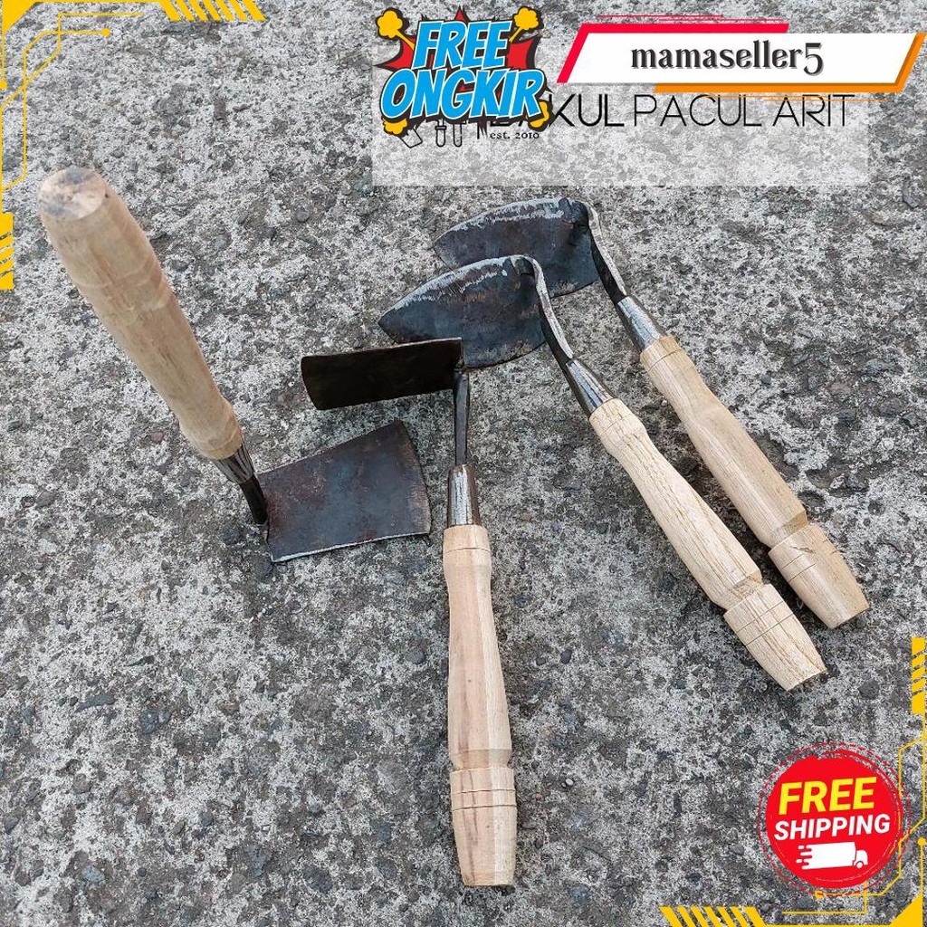 Cangkul Mini Plat Besi Tebal | Koret Wangkil Berkebun Siap Kirim