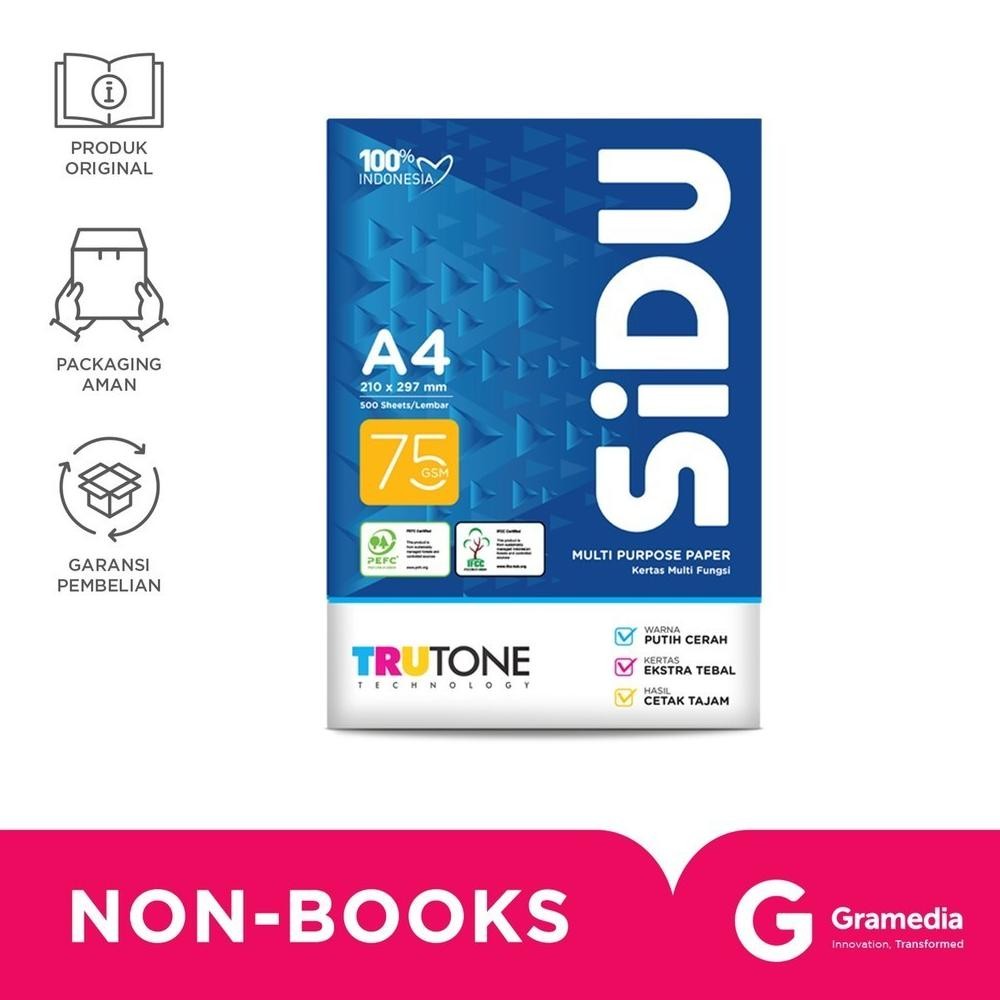 

Sale! Kertas Hvs Sidu Sdu A4 75Gsm Ukuran 210 X 297 Mm Kertas Print