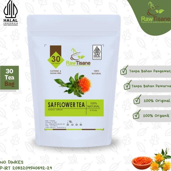 

SALE!!! SAFFLOWER TEA : TEH BUNGA SAFFLOWER (30 TEA BAG)