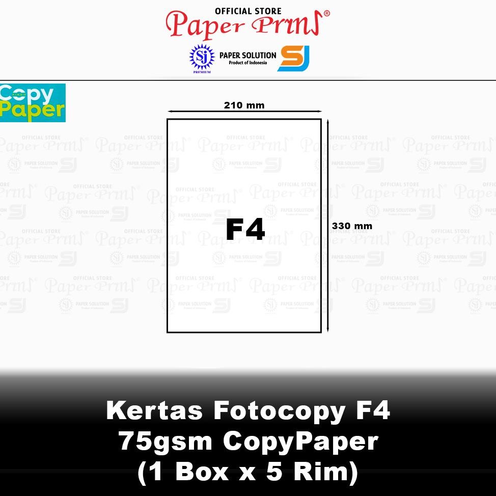 

Sale! Kertas Hvs F4 75 Gsm 1 Box = 5 Rim - Copypaper Murah Berkualitas