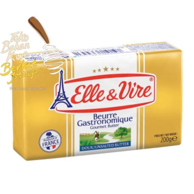 

(Expert) ELLE VIRE BUTTER UNSALTED 200GR