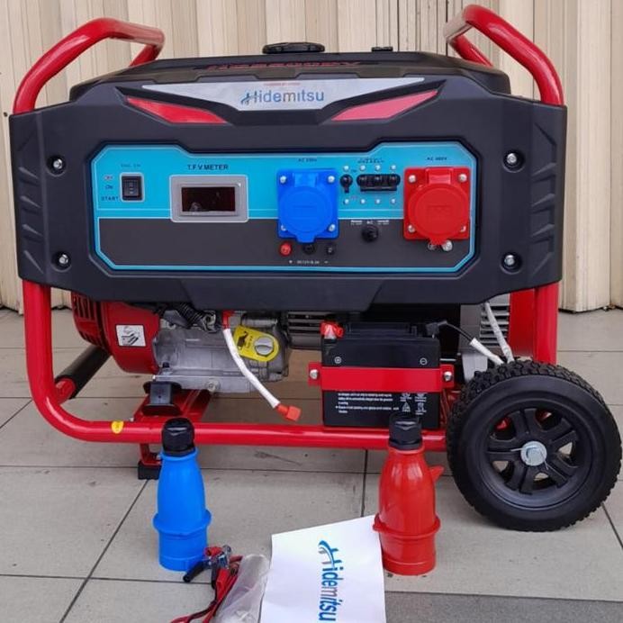 

Terlaris Genset Honda 6000 Watt Hg 8500 Dv (Dual Voltage)