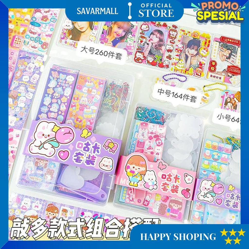 

Stiker Kartun Kpop Goo Card Diy Untuk Dekorasi Scrapbook Promo Puncak