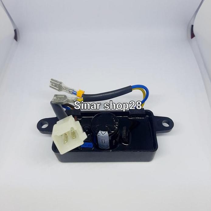 

Terlaris Automatic Voltage Regular Avr Genset Generator Bensin 1 Phase 6 Kabel