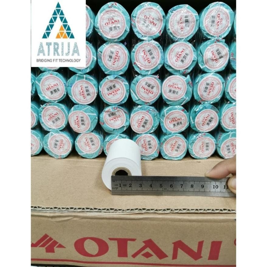 

Sale! Kertas Struk Thermal Paper Roll 57X40Mm - 1 Box Isi 100 Roll Hitam