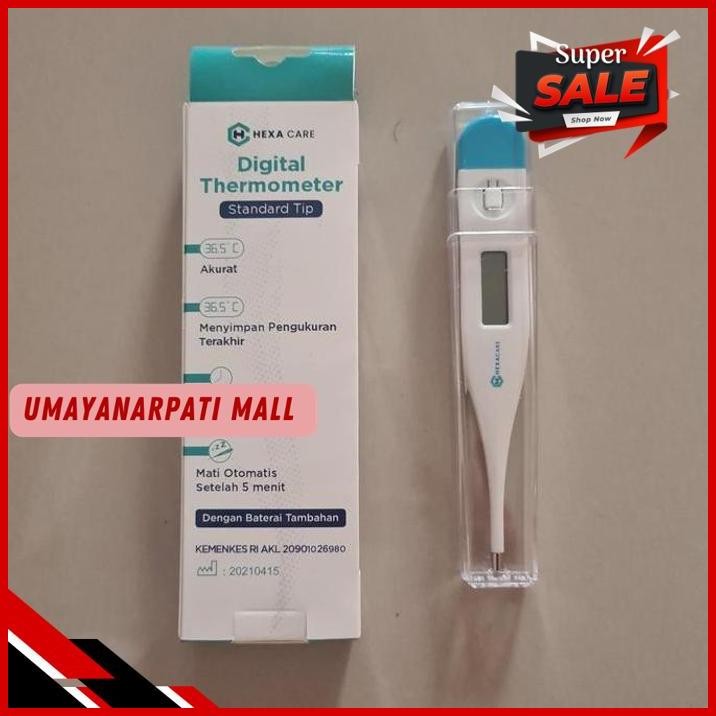 TERMOMETER BADAN SAFETY  TERMOMETER PENGUKUR SUHU TUBUH  THERMOMETER TERJAMIN BEST