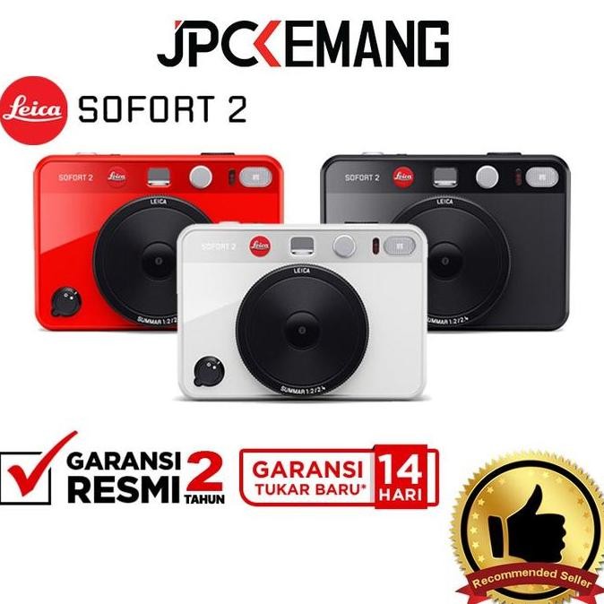 LEICA SOFORT 2 INSTANT CAMERA LEICA SOFORT 2 KAMERA FILM INSTAN GARANSI RESMI