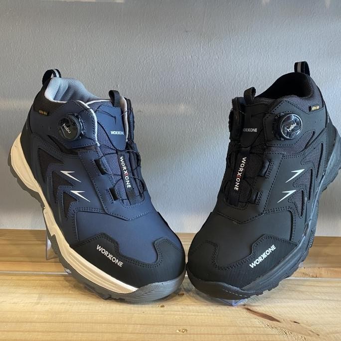 

Terlaris Kgi - Limited Edition Keluaran Terbaru-Sepatu Safety Shoes Worxone Original Boa Type 202