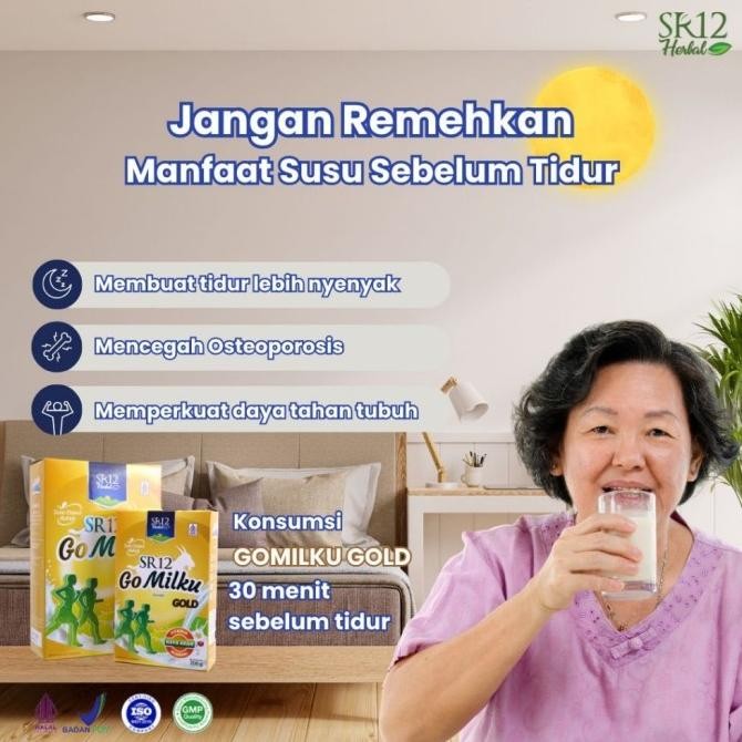 

(Expert) GOMILKU GOLD SR12 SUSU KAMBING ETAWA TINGGI PROTEIN KAYA VITAMIN DAN MINERAL MEMBANTU MENJAGA KESEHATAN TULANG SENDI OTOT