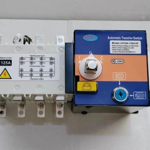 

Terlaris Ats Automatic Transfer Switch 125A 4P Untuk Panel Genset Pln Otomatis 125A 4P