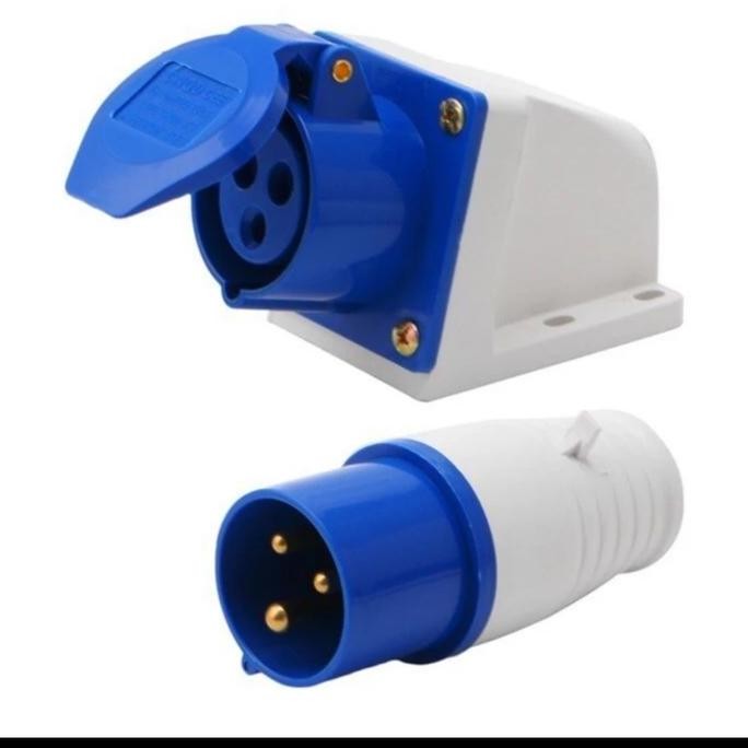 

Terlaris Soket Industri Genset 3P 4P 5P 16A 32A Plug Genset Gondola 16 32 Amper
