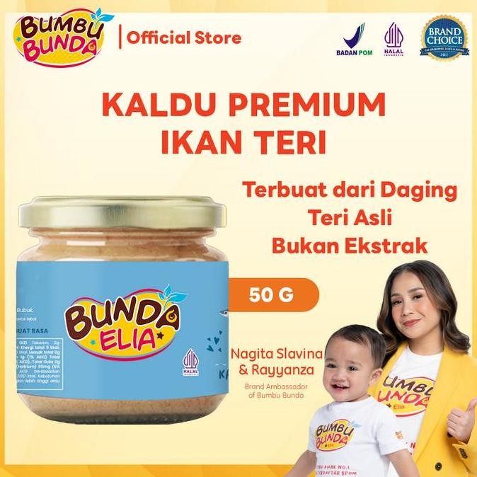 

TERLARIS Bumbu Bunda by Elia Kaldu Ikan Teri Non MSG / Kaldu MPASI / Kaldu Anak / Kaldu Bayi ready